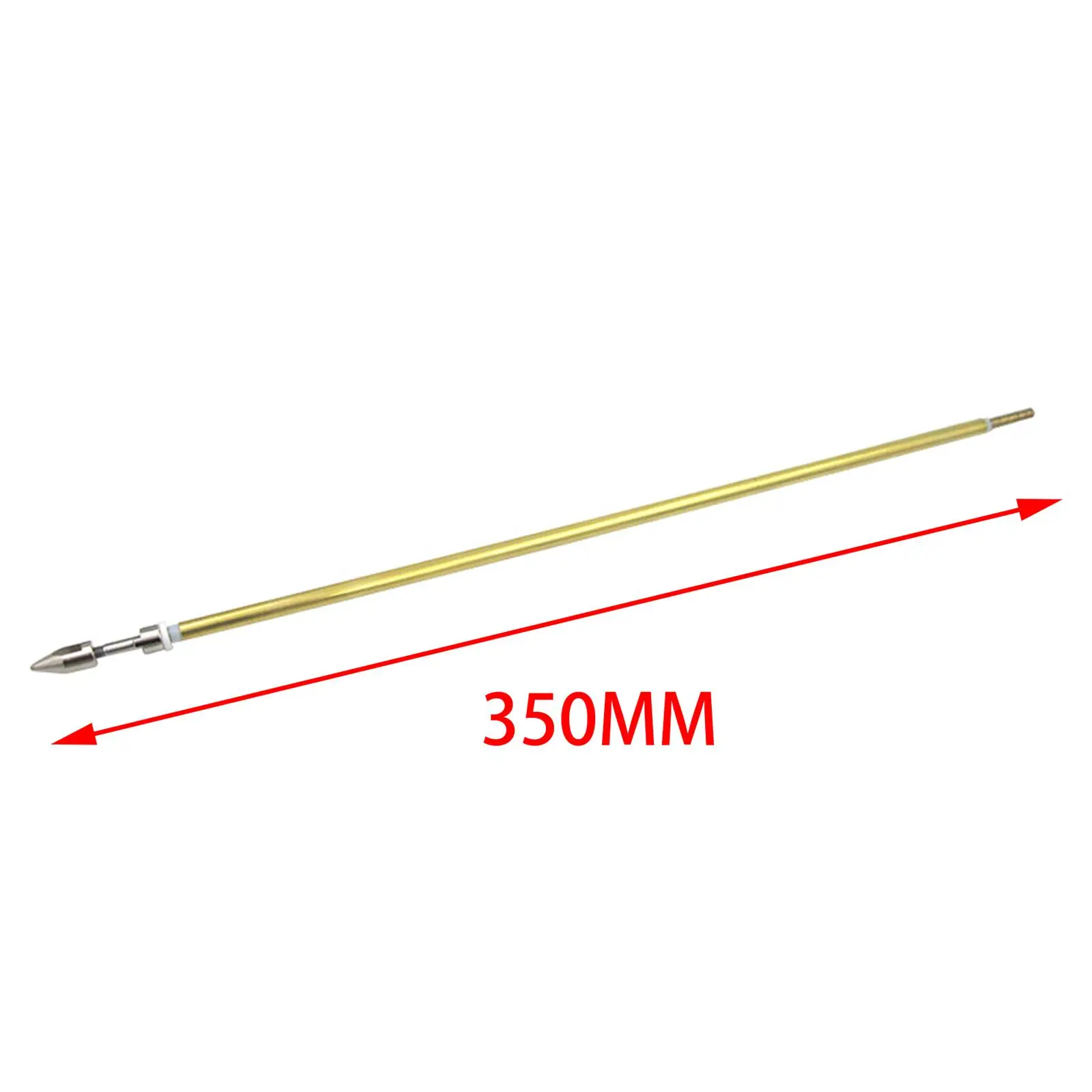 Wytrzymały, elastyczny wał napędowy z uchwytem, metalowy, do części zamiennych do łodzi elektrycznych RC, części do zabawek, akcesoria DIY, elementy montażowe.