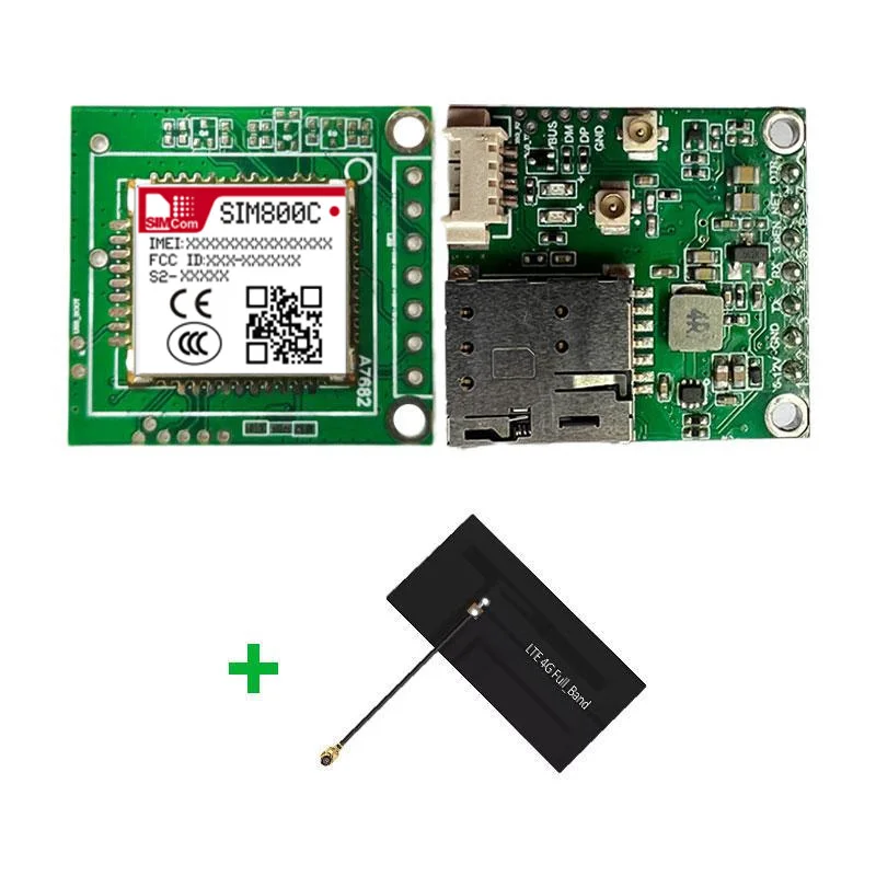SIM800C SIM868 SIM868E SIM7028 SIM7022 A7682E SIM7080G Small-sized serial port development board