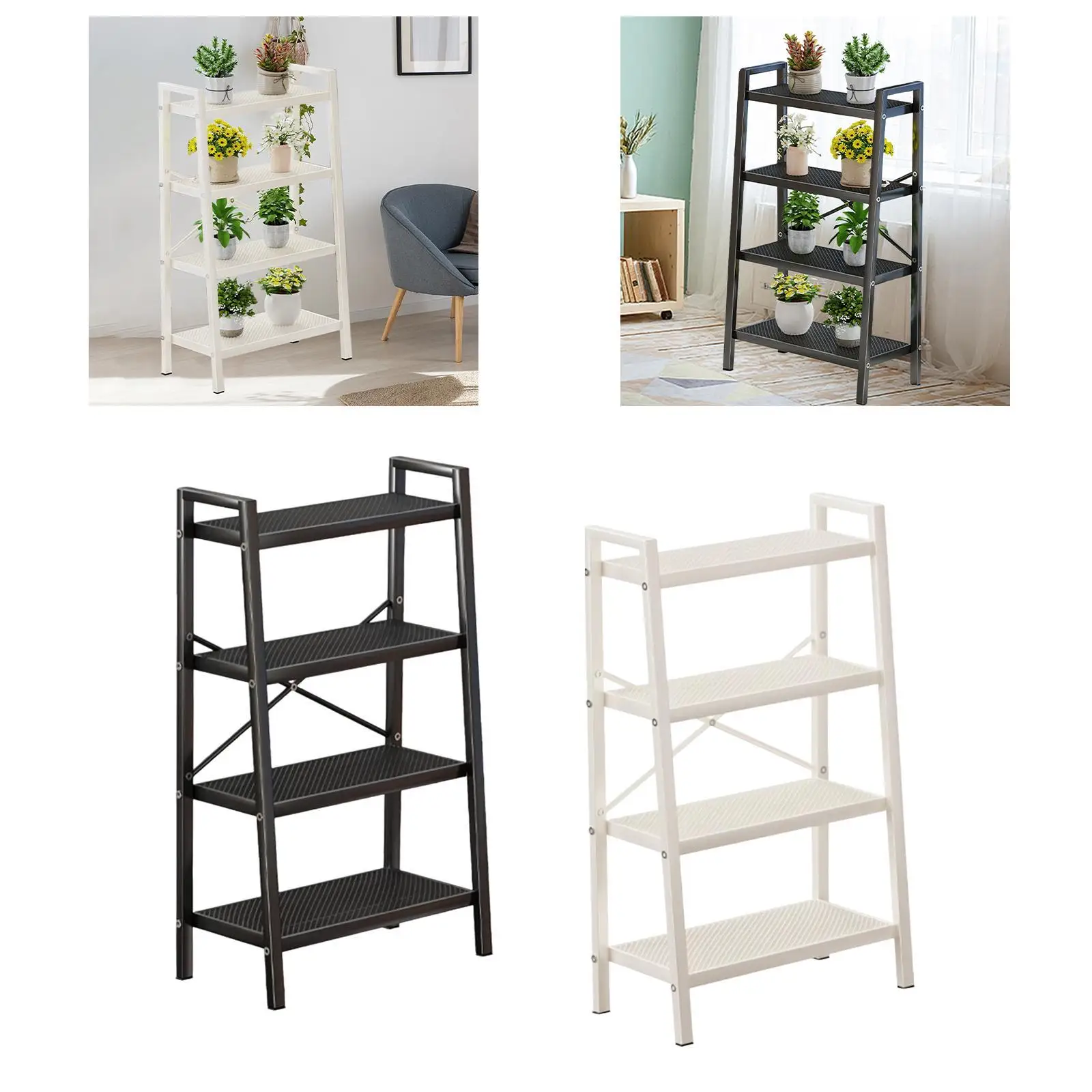

Plant Stand Gifts Metal Versatile Multi Layer for Balcony Office Living Room