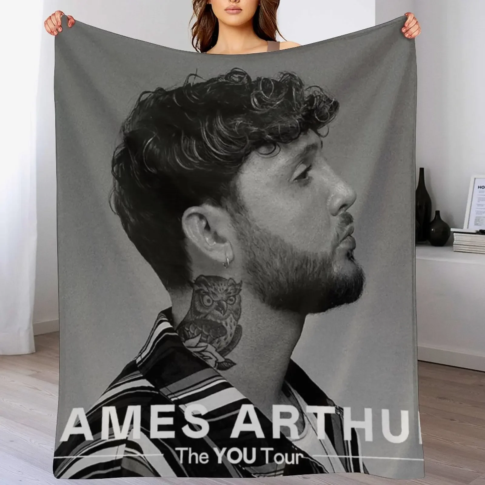 

Eightjo Show James The You American Tour 2019 Throw Blanket Decorative Throw Summer Custom Soft Beds Blankets