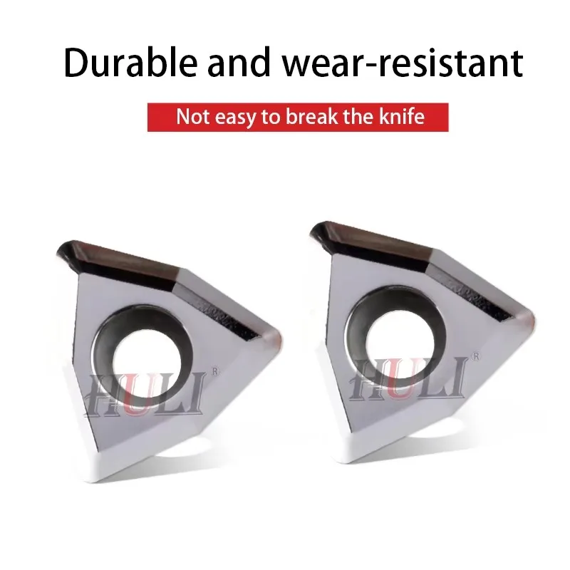 DESKAR Numerical Control Lathe U Drill Tool Machining Center WCGT030208/040208/050308/06T308/080412 AL K10 Triangle Blade Tools