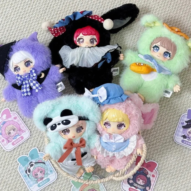 Kokoya الحلو الأساسية قصة سلسلة أفخم صندوق أعمى لطيف عمل الشكل دمية المفاتيح قلادة ديكور صندوق غامض تحصيل اللعب هدية