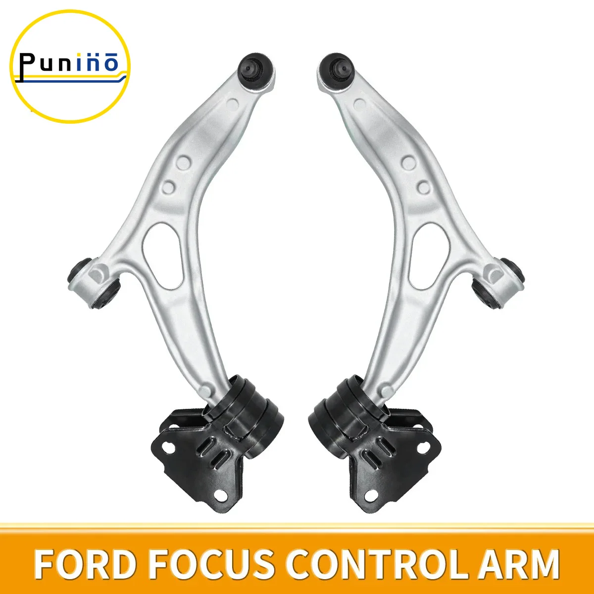 Punino 2pcs Front Lower Control Arms LH&RH Suspension Kits for Ford C-Max Focus 2012 2013 2014 2015 2016 2017 2018 CV6Z3079B