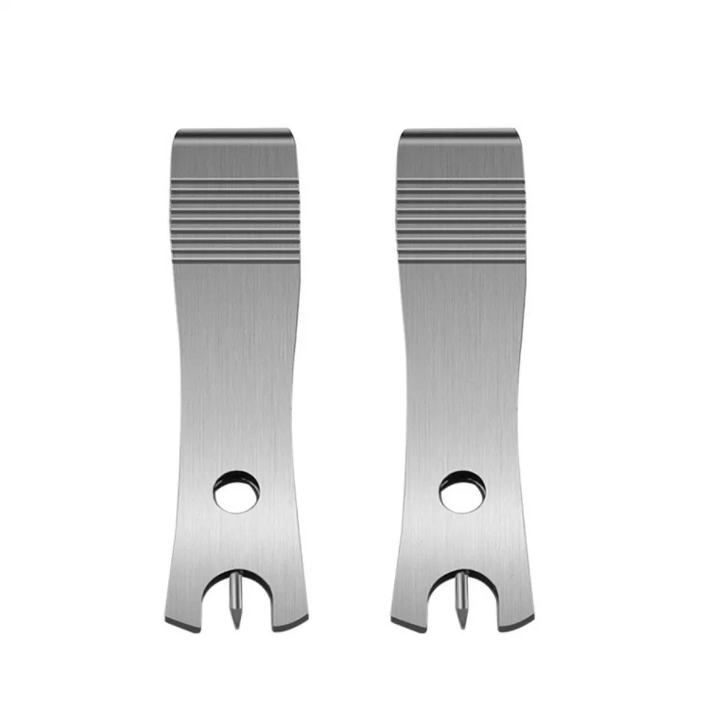 Mini tijeras de pesca con limpiador de anzuelos inoxidable