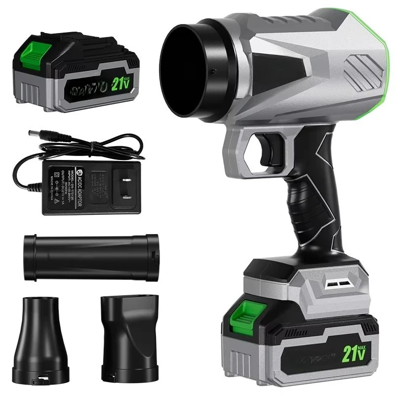 

Беспроводной воздуходув 1000 Вт, бесщеточный, для уборки снега, листьев, пыли, с функцией сушки для мойки автомобилей, электрический ручной вентилятор-фен