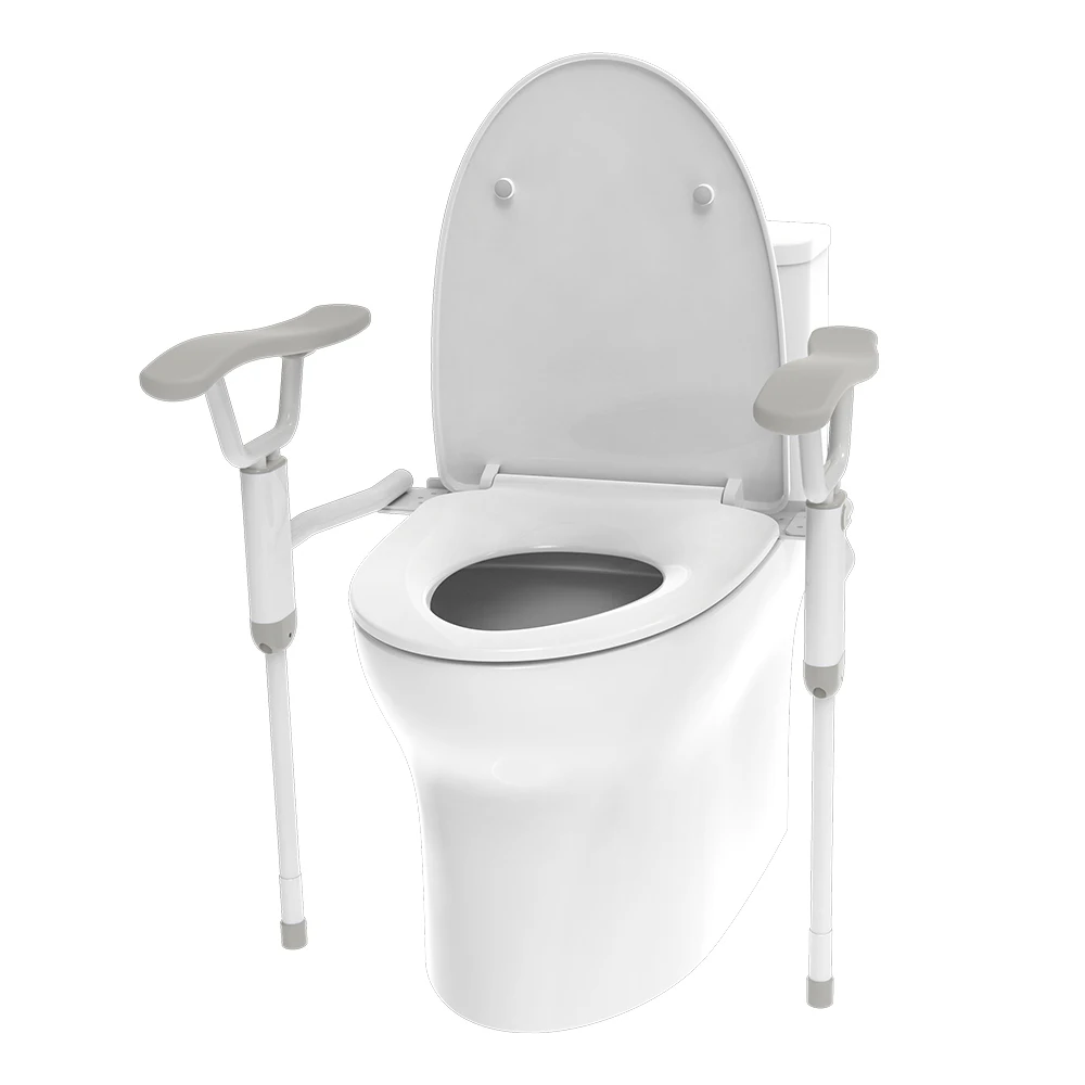 

Sunten SA001 Toilet Handrails For Elderly People With Safety Adjustable Grab Rail And Foldable Armrest