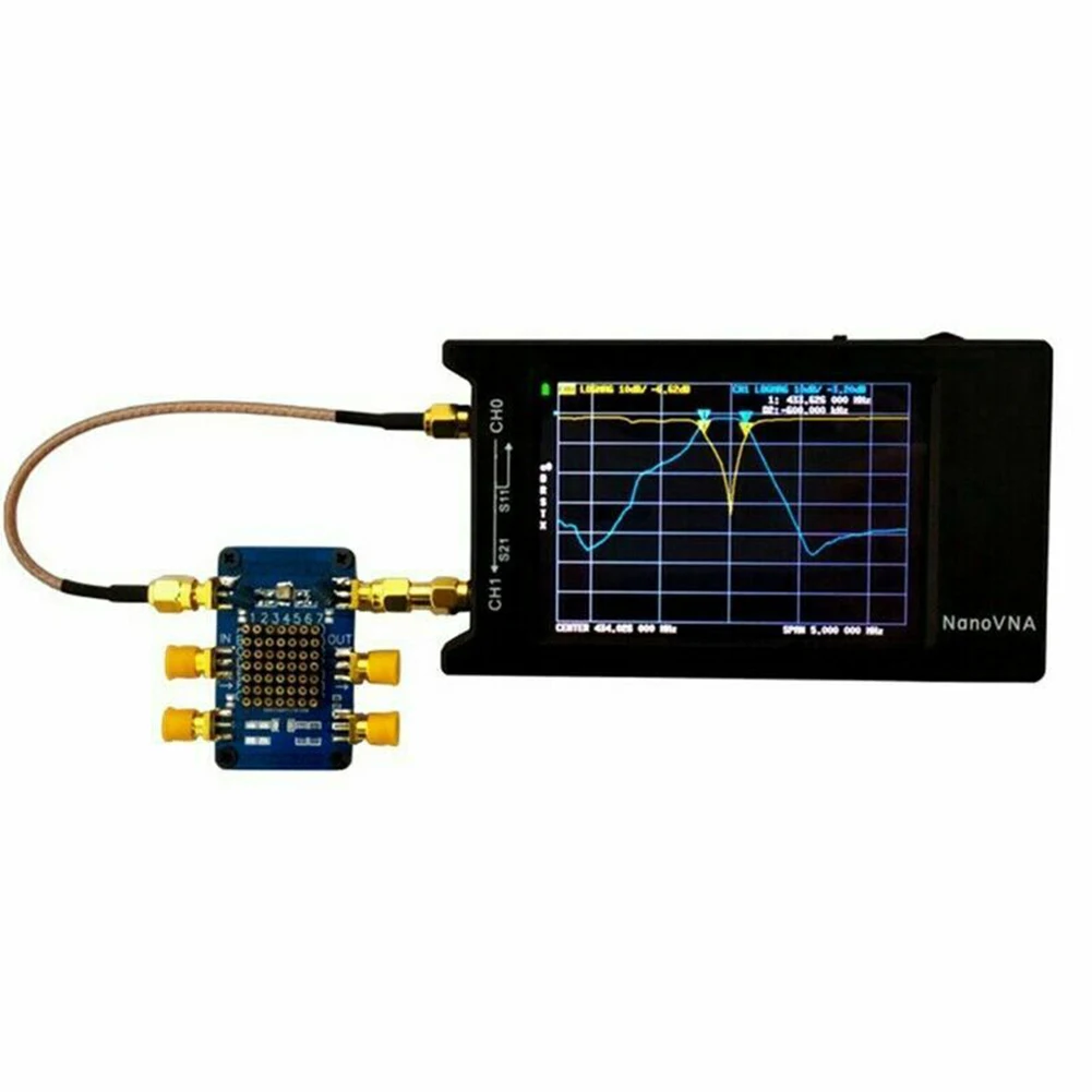 For NanoVNA Testboard Demo Board Vector Network Analyzer Testing Ot16 DIY Test Board Printed Circuit Board,Assembly Required