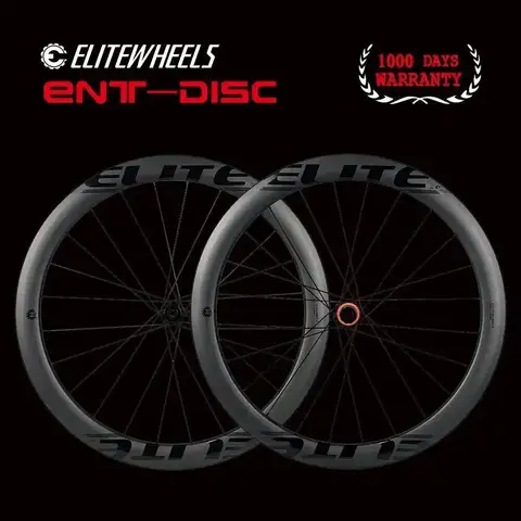 ELITEWHEELS ENT Disc Brake Carbon Wheels 700c UCI Quality Road