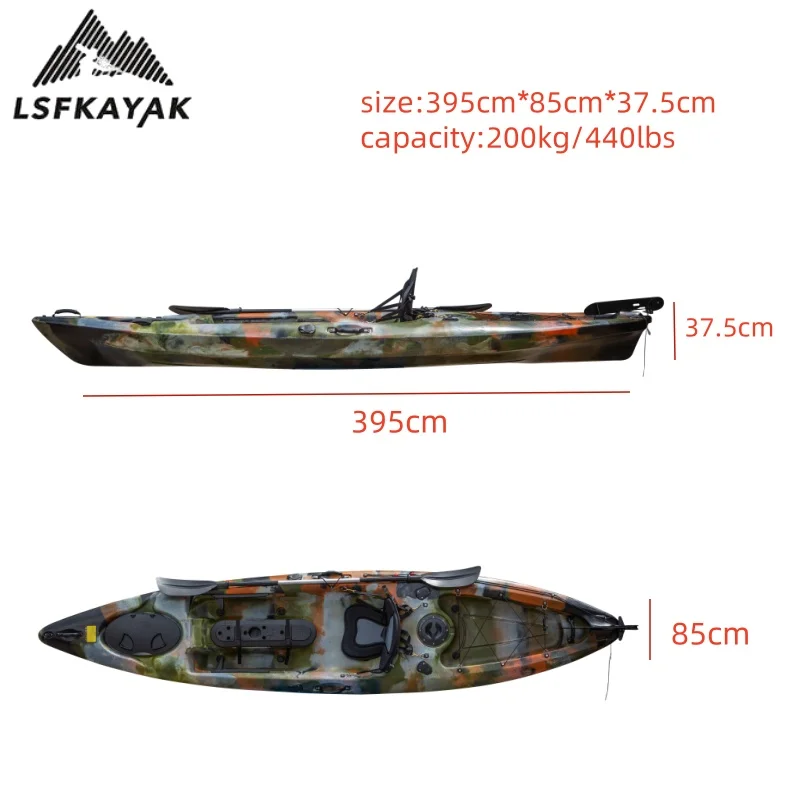 Factory Sale One Person Fast Water Play Fishing Boat With Paddle Offshore For One Person Use In Lake And River