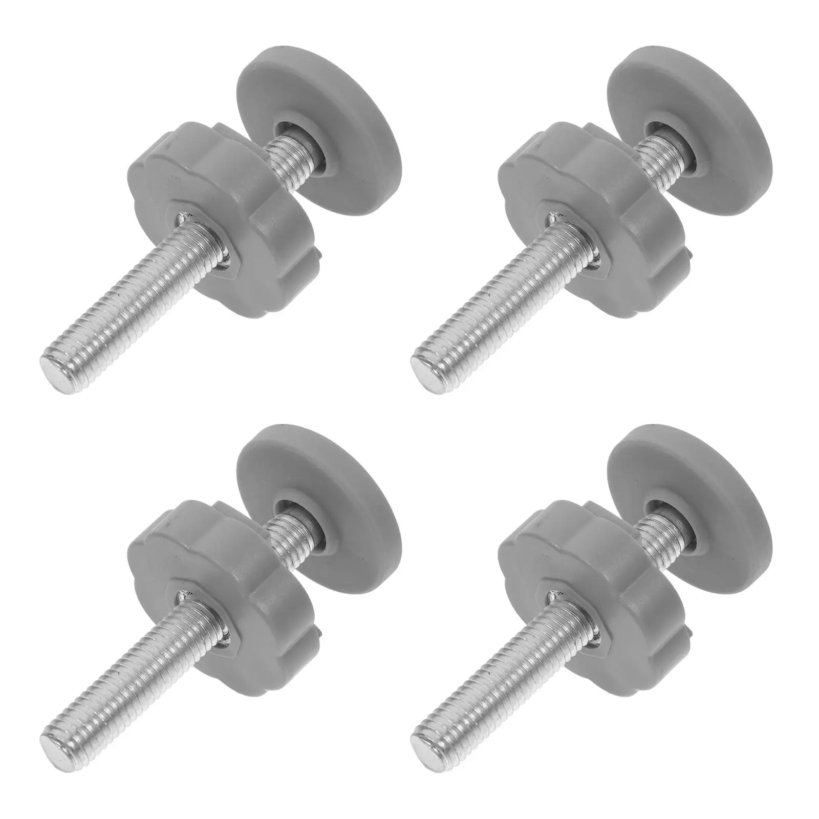 4 Pcs Pet Isolation Fence Baby Gate Threaded Spindle Rods Steel Core Screws Kids Safety Door Guardrail Accessories Stair Gate