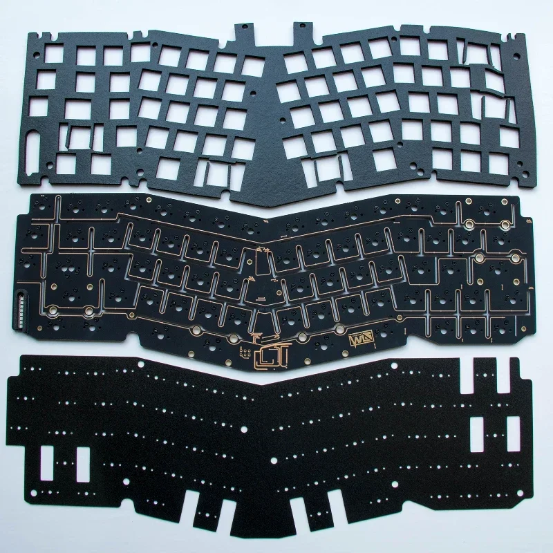 Owlab Spring PCB Keyboard Build Kit Custom Hot Plug Weld PCB Mechanical Keyboard Accessories with Silencing Foam Shaft Lower Pad