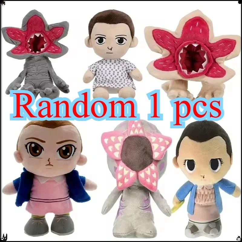 @@2026 For Children Boys Halloween Girls Cartoon Game Characters Plush Toys Cute Eleven Demogorgon Stuffed Dolls Kids Baby Gifts