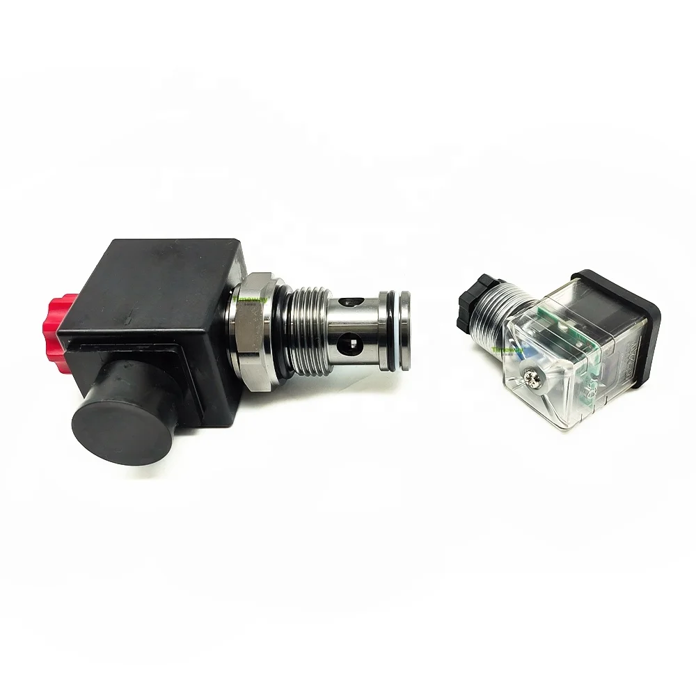 

Solenoid Valve Thread Cartridge Valve & Coil EC04W For Repair Sany Crane Air Conditioning Pump Truck Air-Cooled Motor