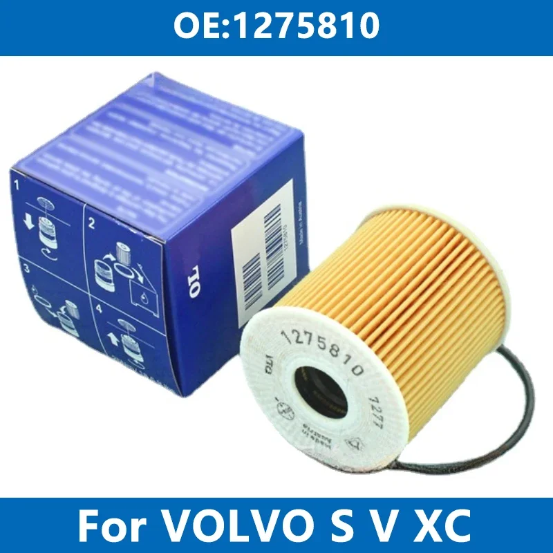 

Car Oil Filter Kit 1275810 For VOLVO S40 S60 S70 S80 II V40 V70 XC70 XC90 C70 1.6 1.8 2.0 2.4 2.5 AWD T4 T5 T6 Engine 1995-2010