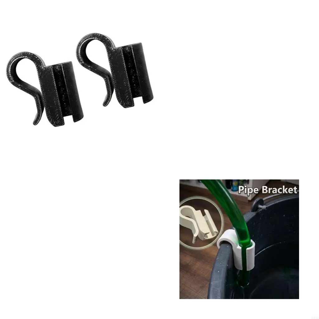 L9BE Bucket Side Hose Guide 2 Pack for Water Change Cleaning Use Fish Tanks Bucket