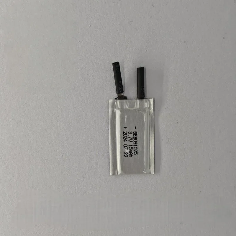 Ultra-thin Cell 091525-15mAh Card Battery for Micro Devices Smart Tag Smart IC Card 3.7V Battery