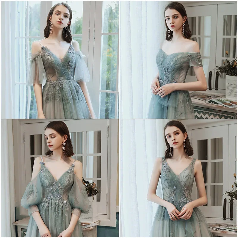 Long Luxury Evening Dresses for Women Simple and Elegant Formal Dress Wedding Prom Gown Robe Party Suitable Request Occasion New