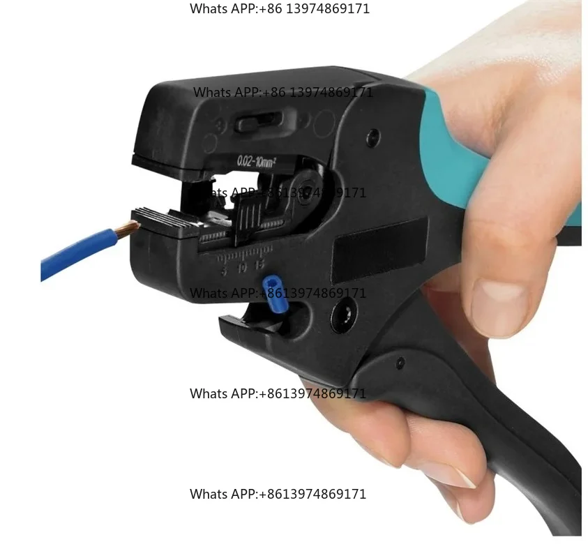 Phoenix Contact WIREFOX 10 Self-adjusting Wire Stripper, 0.02 mm² to 10 mm²