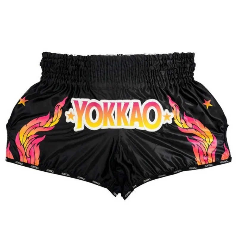 2026 Summer YOKKAO Edition Muay Thai Shorts Martial Arts Fighting Sports Professional Men's Shorts Polyester Fiber No Stretch
