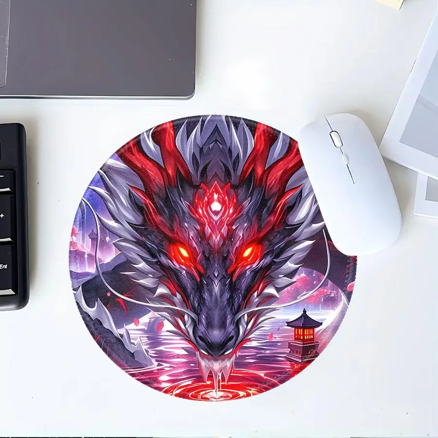 Red Dragon rubber 1pc Mouse Pad office Pad Game Console Pad Keyboard Mouse Pad Computer Laptop Pad Desk accessories