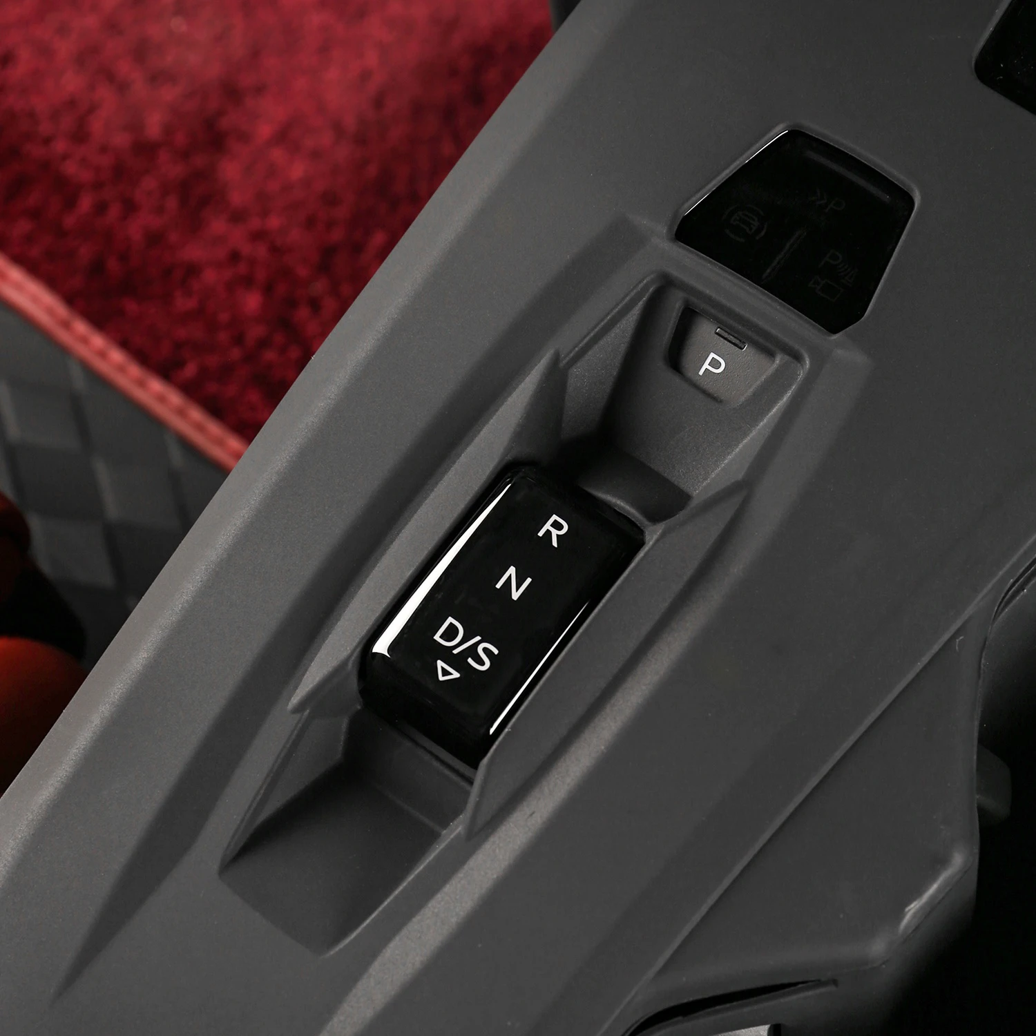 لأودي A5L B10 2025 2026 LHD وحدة التحكم المركزية والعتاد التحول بطانة حماية من السيليكون غطاء تراكب الديكور اكسسوارات السيارات الداخلية 1 قطعة