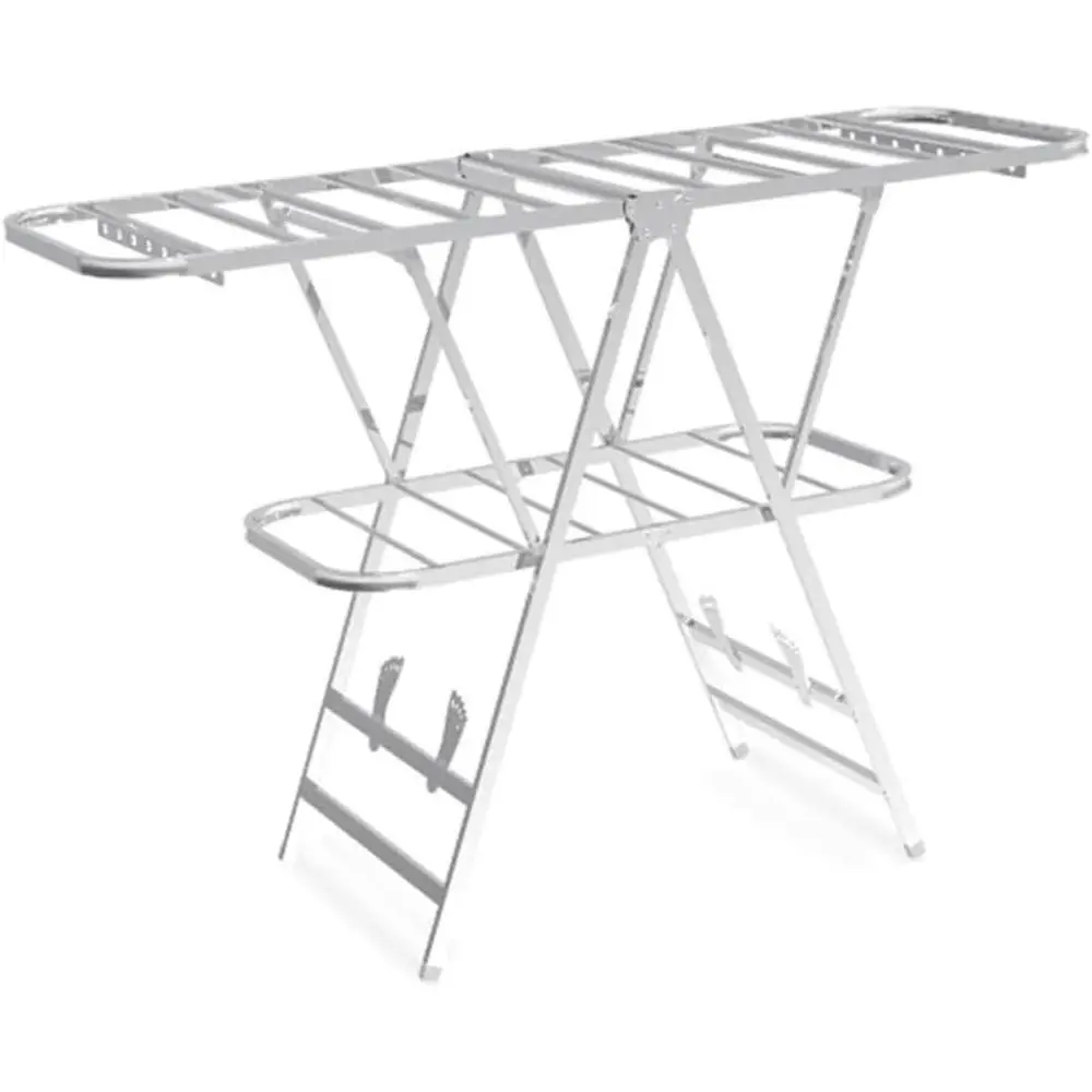 

Складная напольная сушилка для белья из нержавеющей стали для использования в помещении