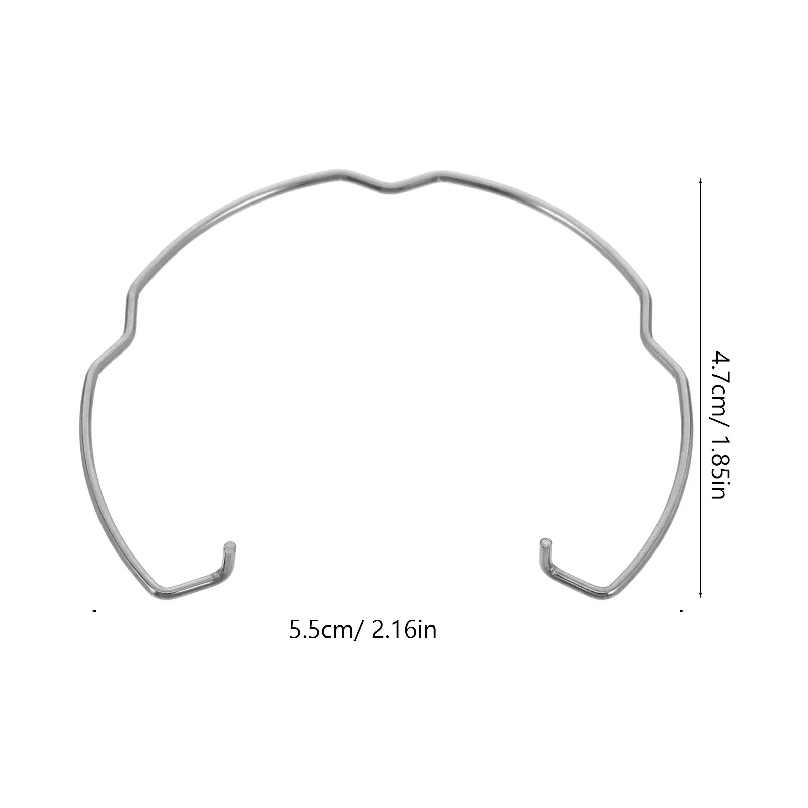 10Pcs Spring Retaining Rings Clasp for Mr16 Mr11 Spotlight Downlight Panel Lamps Easy Installation Reusable Manganese Steel