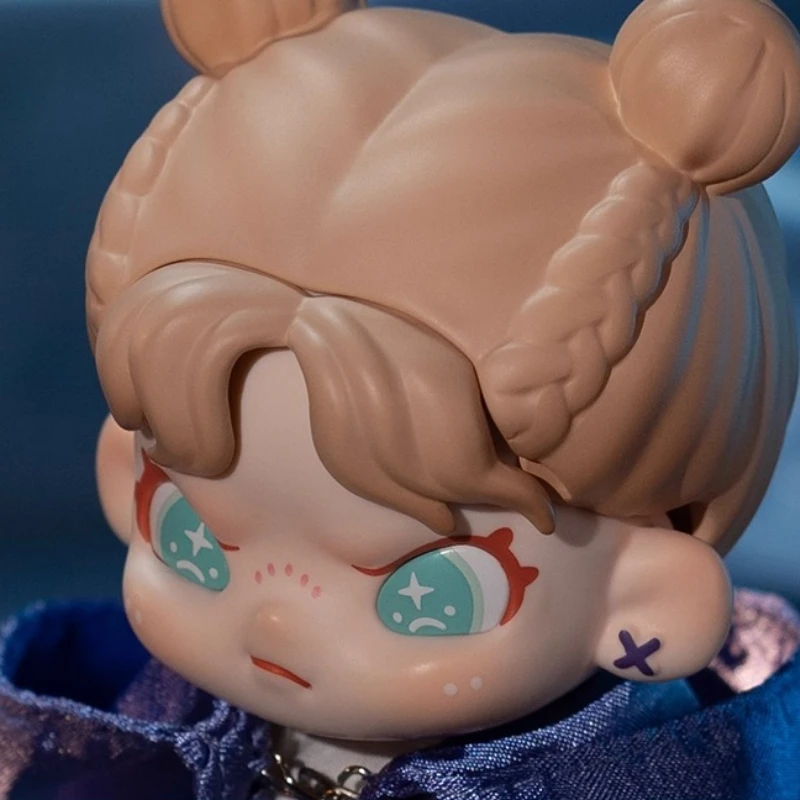 دورا القط الساحرة الشكل شنق بطاقة عمل الشكل تحصيل التماثيل المنقولة لعرض الطاولة الحلي لعب لصديق #3