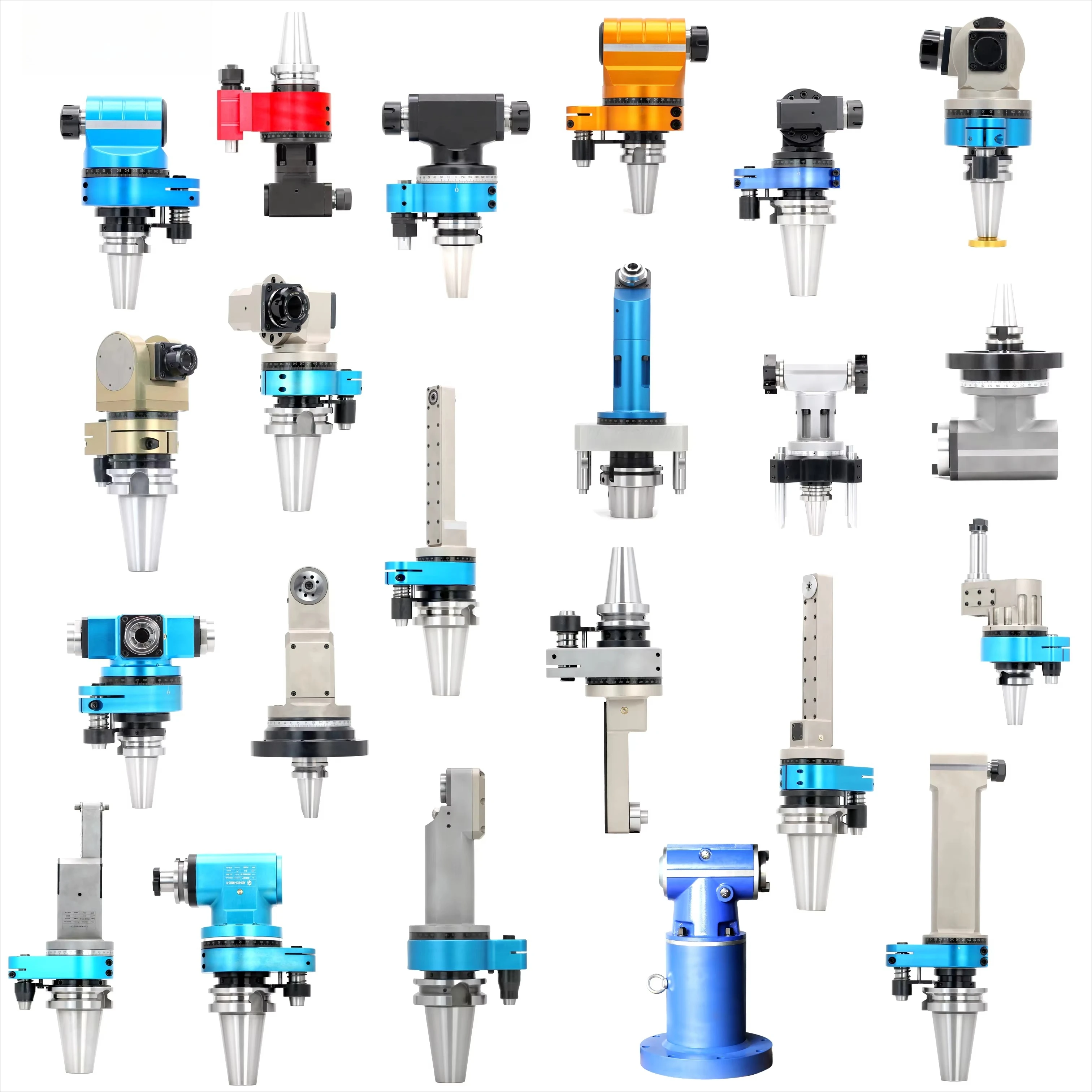 Right Angle Milling Head BT40 ER25 ER32angle Head HSK63 HSK100 for CNC Milling Machines Accessory for 90 Degree Angle Milling