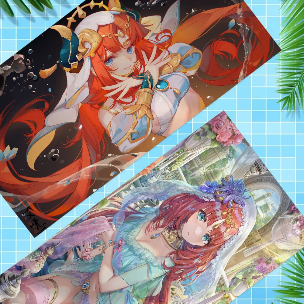 

Genshin Impact Nilou Большие пляжные полотенца из микрофибры Быстросохнущее полотенце Песочные пляжные полотенца Полотенце для бассейна для путешествий Плавание в бассейне Йога