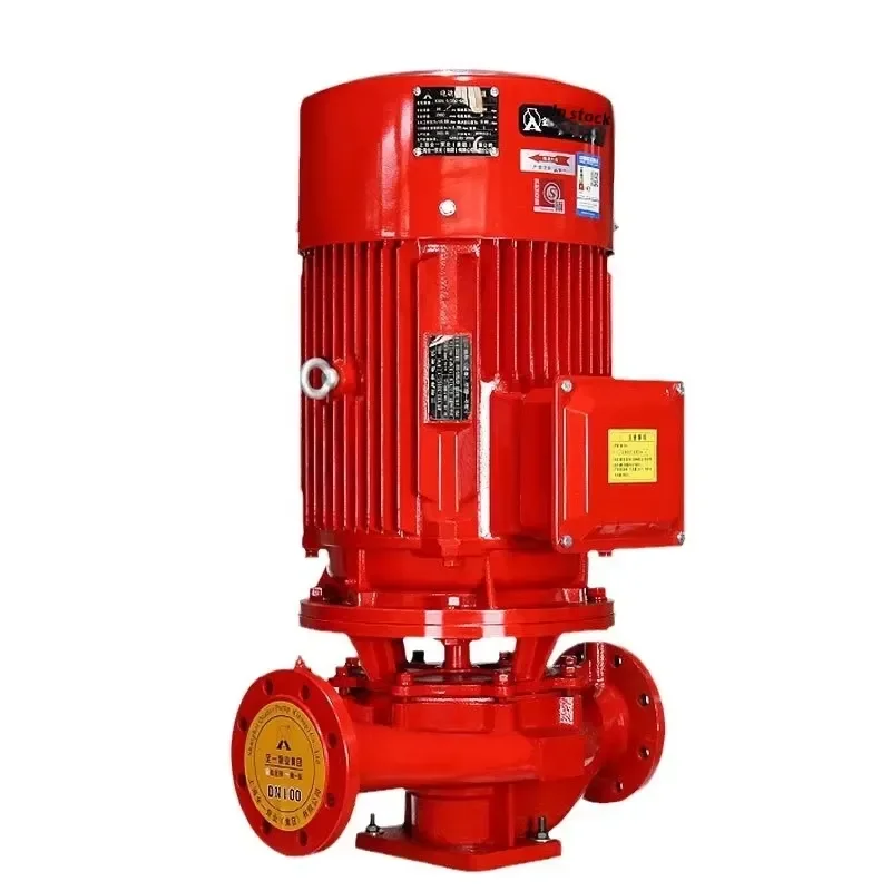High Efficiency Horizontal Single Stage XBD Model for Automatic Control International Flanges Fire Pump Reliable Emergency