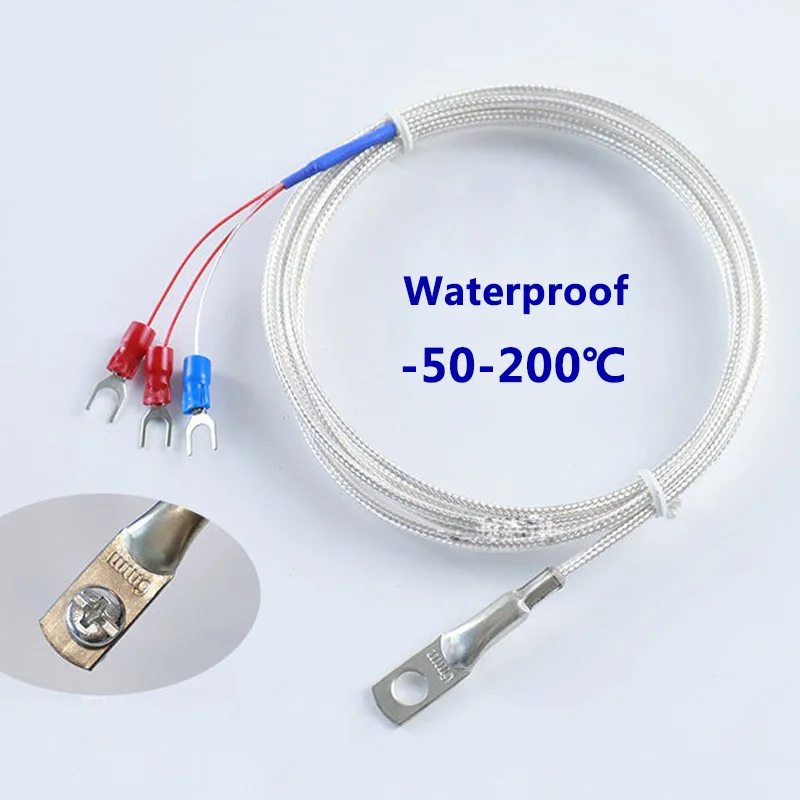 Surface Mount RTD Sensor SMD Thin Film RTD Patch Type Adhesive Temperature Sensor PT100 Stick-on RTD for Industrial Use