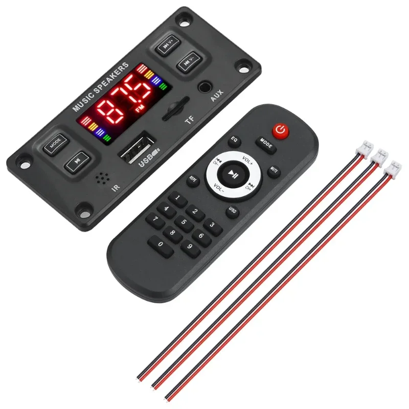 SOTAMIA Bluetooth Power Amplifier 60Wx2 Hifi Stereo Amplifier WMA WAV FLAC Lossless Car MP3 Decoder Board with Call Recording