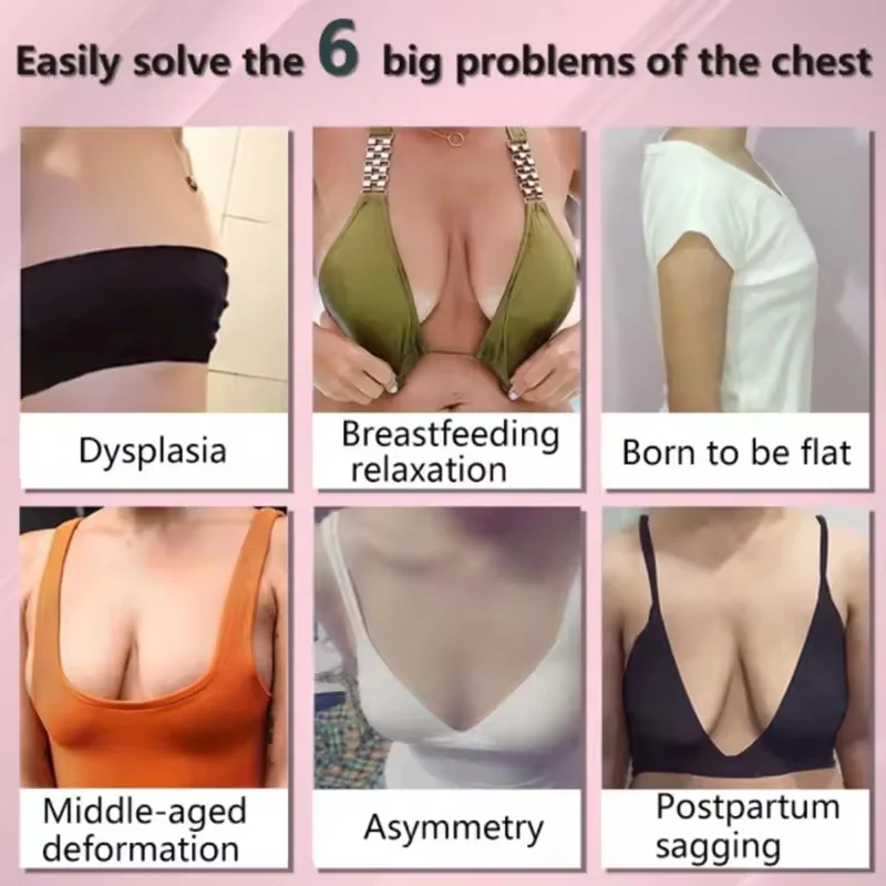 كريم تكبير الثدي سريع النمو رفع الثدي شركة تحسين ترهل تدليك الصدر بسرعة ترطيب الجسم العناية السلس الساطعة #4