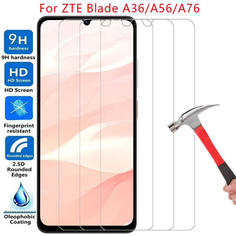 

чехол для телефона zte nubia blade a36 a56 a76 закаленное стекло на bladea36 bladea56 bladea76 a 36 56 76 36a 56a 76a 5g задняя крышка 360