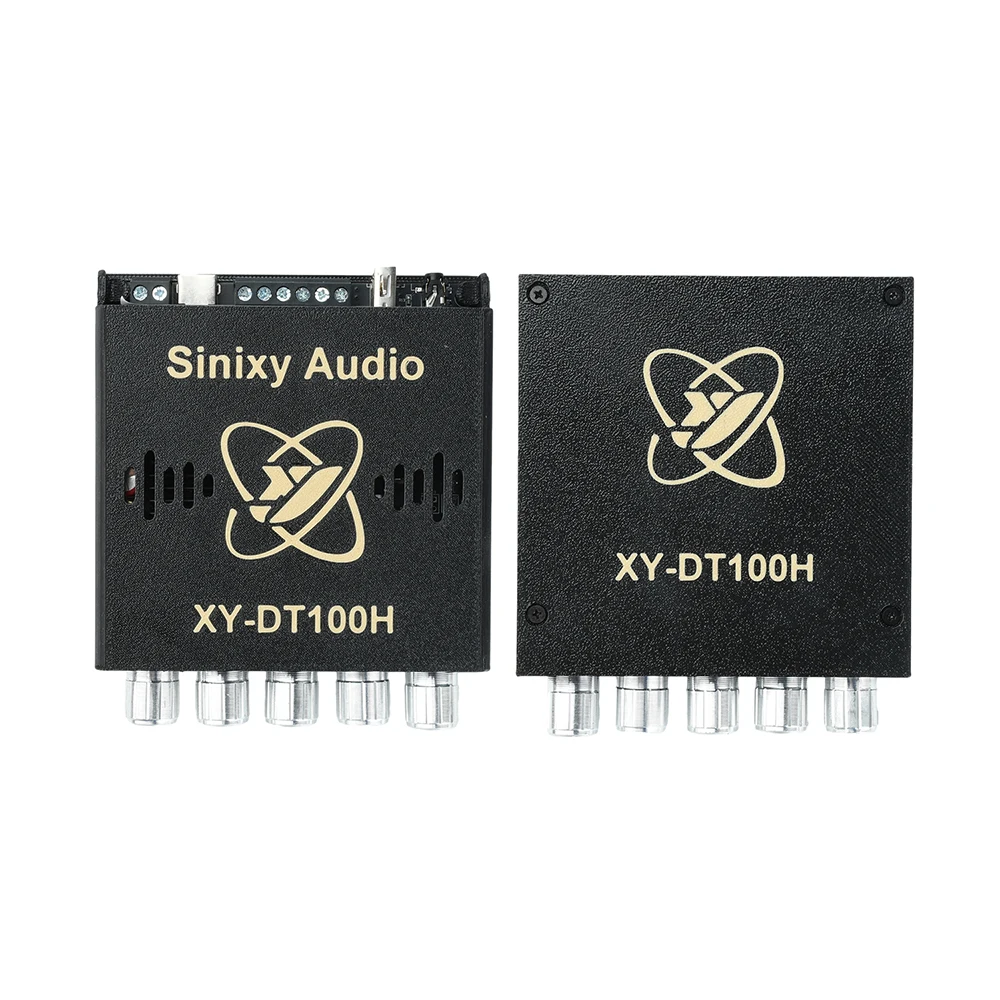 Sinixy Audio XY‑DT100H TWS Bluetooth Amplifier Board 2.1 Channel Playback AUX USB DC12‑24V High Power Subwoofer Audio Module