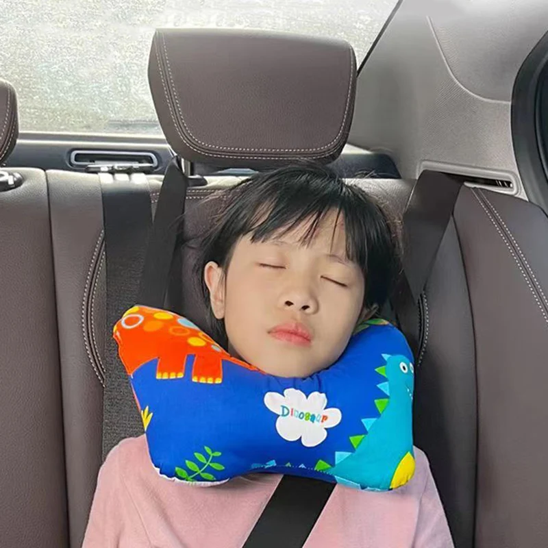 Car Sleep Headrest on Car for Children and Adult Long Travel Kid\'s Neck Pillow And Chin Rest Cute Cushion Support Sleepy Heads