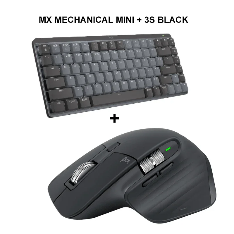 LOGITECH-MXマスターキーボードキット,3sマウス/mx,ワイヤレス