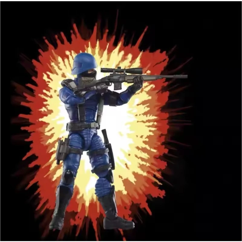 

New Original Hasbro G.I. Joe Classified Series Retro Cardback Cobra Trooper Action Figure Model Toys Gift