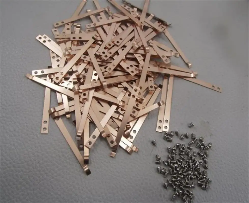 50pcs Flute springs + 50pcs Screws