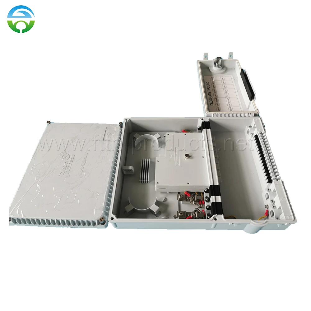 FTTH Terminal Box, 16 Core, 1X16 PLC Splitter, HY-20-T16Q, 10Pcs