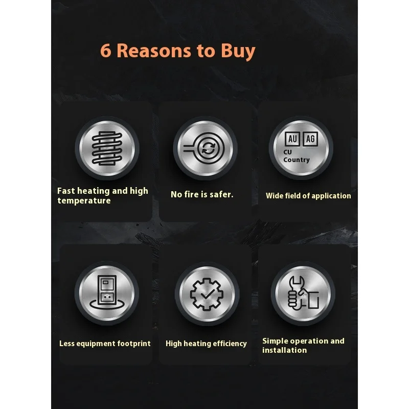 High Frequency Induction Heating Equipment, Quenching Annealing, Industrial Hot Metal Melting, Welding, Forging, Heat Extraction