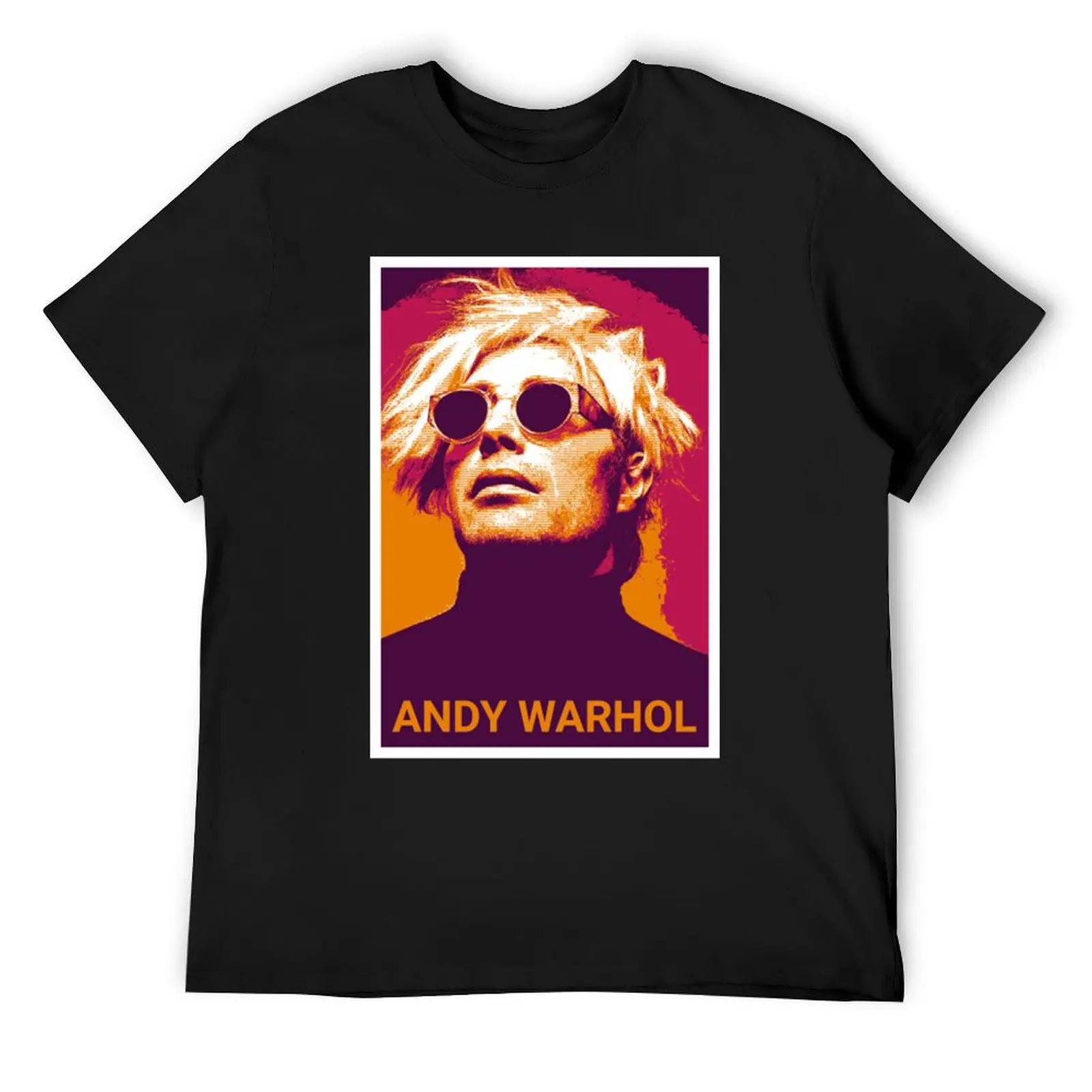 

Andy Warhol from Pennsylvania T-Shirt basketball graphic tees tees valentines clothes men clothing