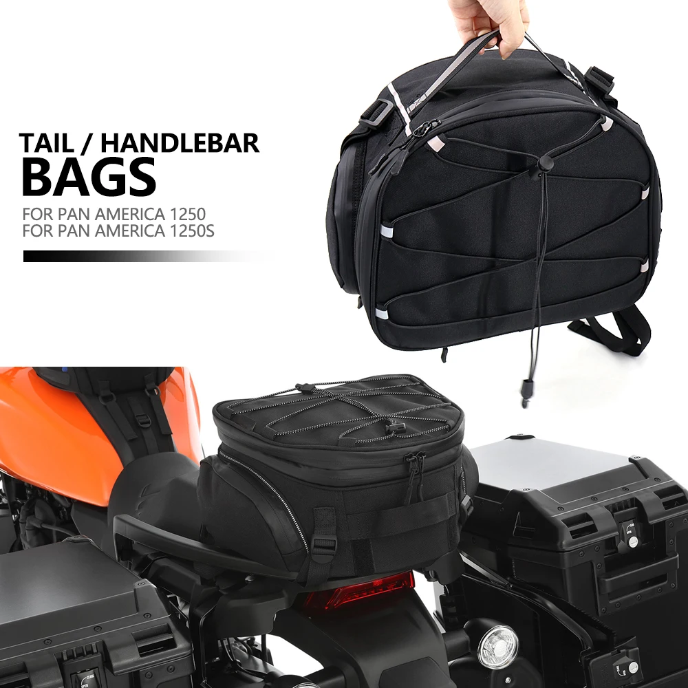 

For PAN AMERICA 1250 S PA1250 PA 1250 S 1250S Motorcycle Accessories Waterproof Bag Storage Handlebar bag Travel Tool Tail bags