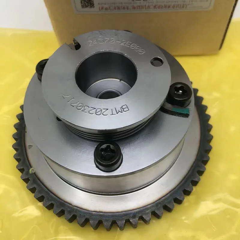 New  243702E000 exhaust intake VVT timing gear sprocket is suitable for Hyundai Elantra Fe KiaForte Koup 1.8L OEM 24