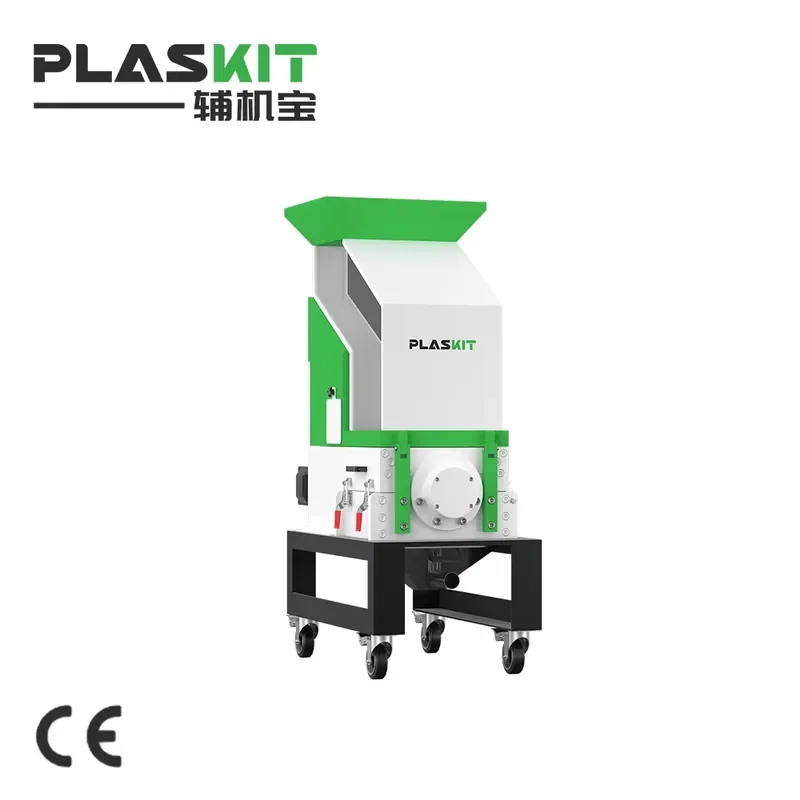 Low Speed Granulator Crushing Equipment for Waste Plastic Recycling Sturdy Body Durable Blades High Efficiency Long Service