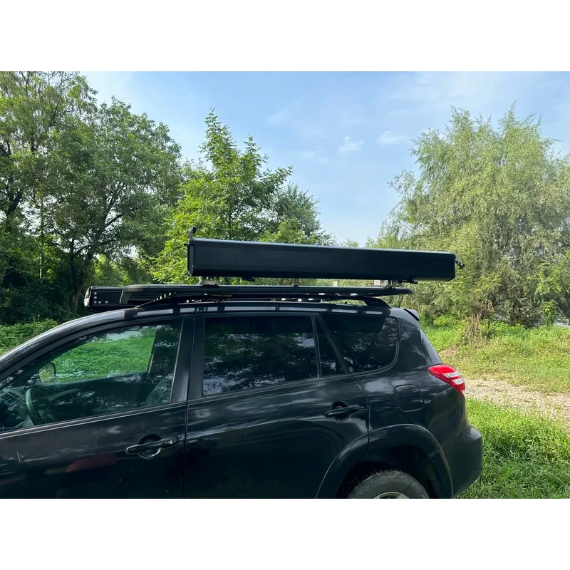 

270 Degree Freestanding Waterproof Aluminum Awning Sunshade Outdoor 4x4