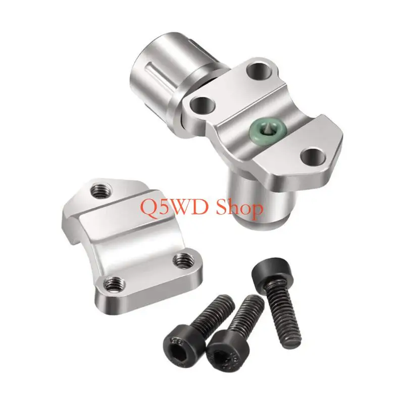 Q5WD Piercing Adapter with Spanner Line Tap Faucet Adapter Zinc Alloy Piercing