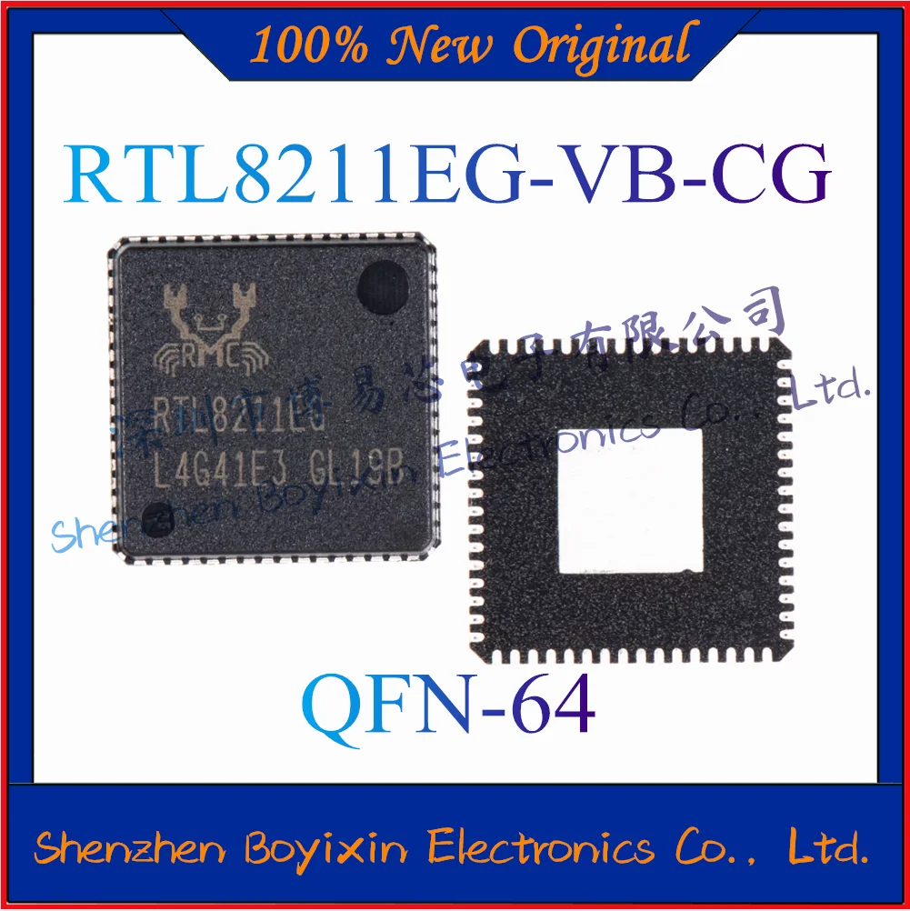 NEW RTL8211EG-VB-CG Original Product QFN-64