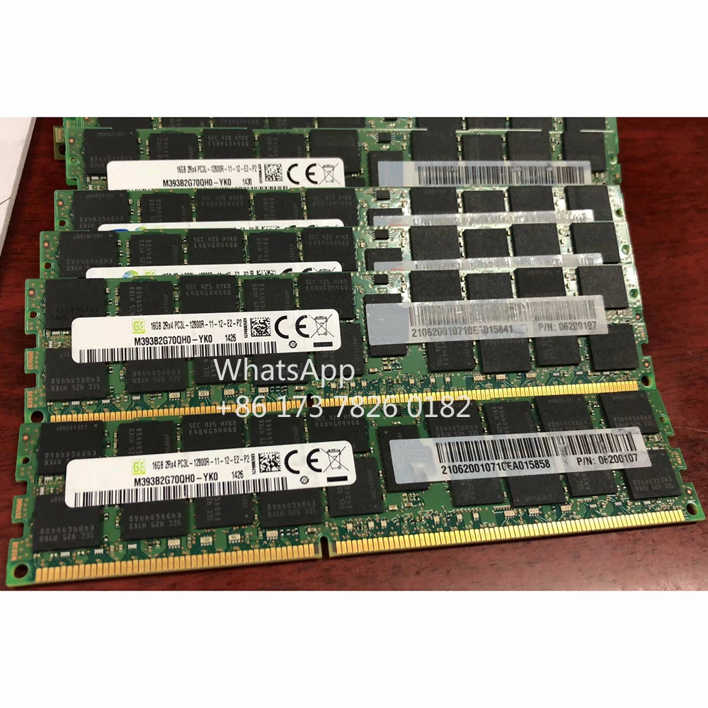 1 Pcs For HUAWEI RH5885 V2 RH5485 06200199 Server Memory 16GB DDR3L 1600MHz RECC 16G RAM